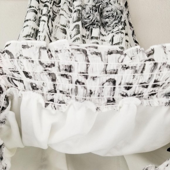 Essentials by Milano Smocked Sleeveless Blouse - Picture 10 of 12